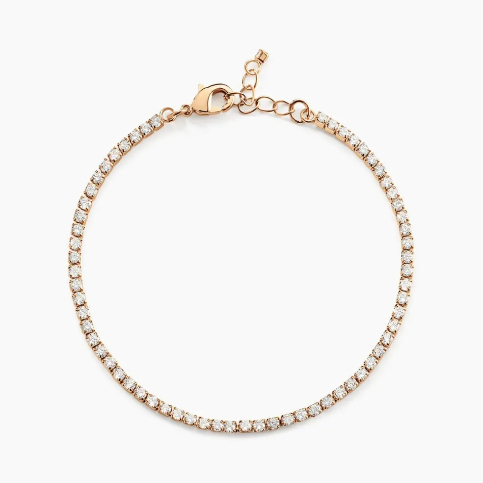 Bracelet Plaqué Or Zoelia Oxydes De Zirconium