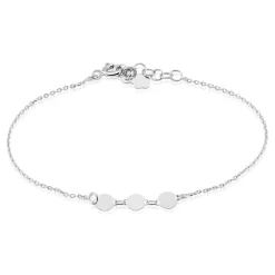 Bracelet Poenui Argent Blanc