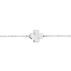 Bracelet Polka Argent Blanc