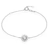 Bracelet Princess Argent Blanc Oxyde De Zirconium