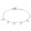 Bracelet Ragavi Argent Blanc