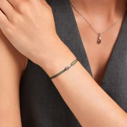 Bracelet Raven Argent Blanc