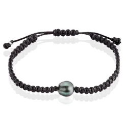 Bracelet Reba Or Blanc Perle De Culture De Tahiti