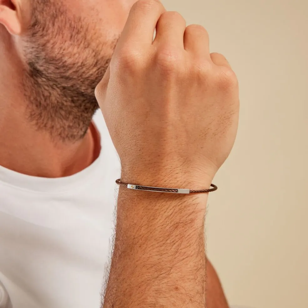 Bracelet Royan Acier Tricolore