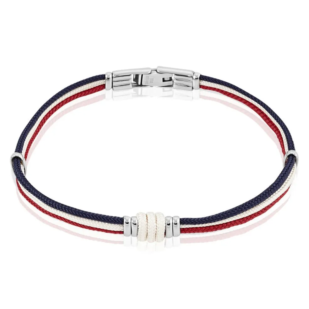 Bracelet Salhia Acier Blanc