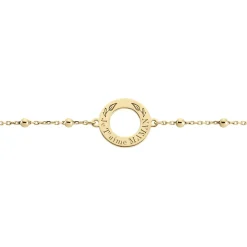 Bracelet Savas Plaqué Or Jaune