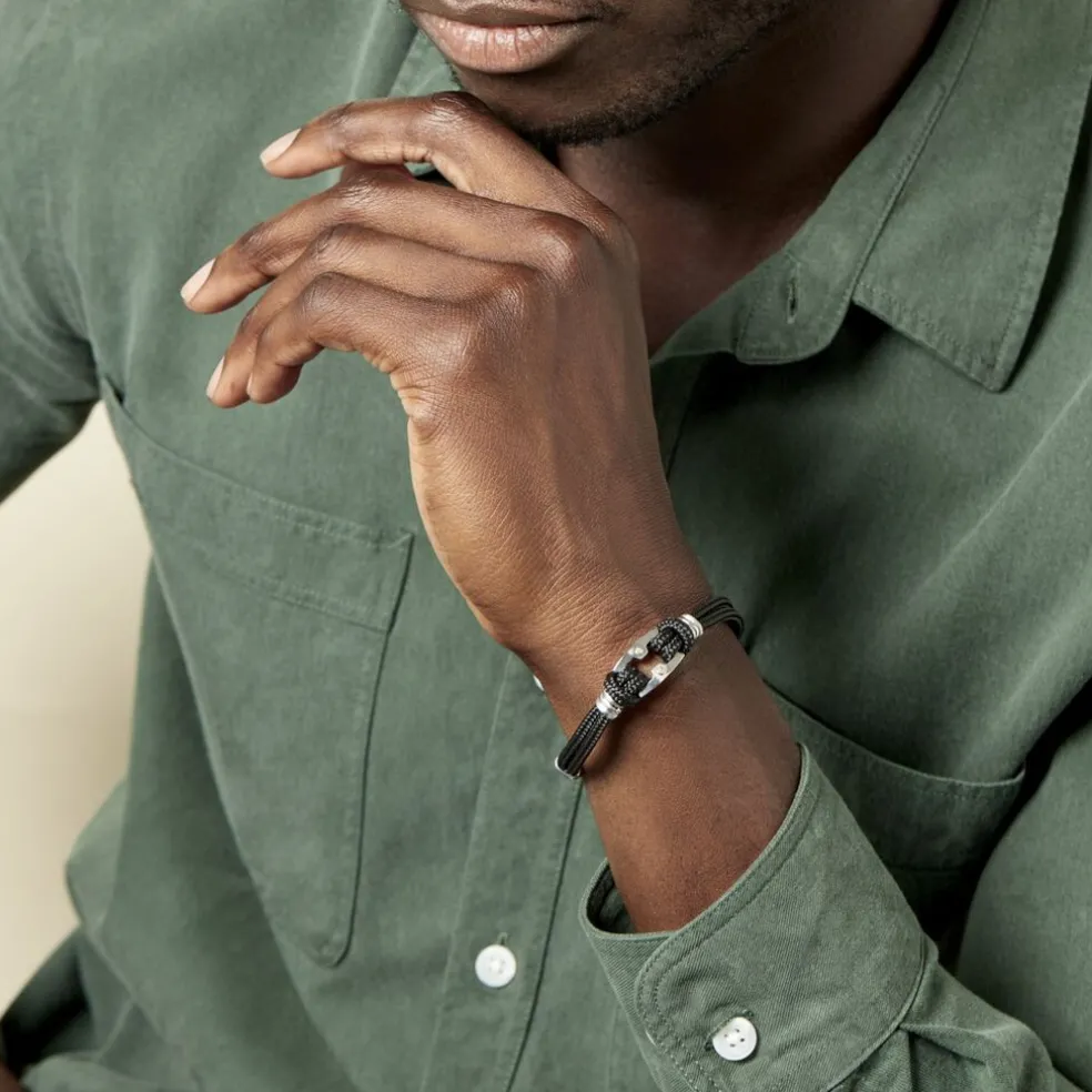 Bracelet Sayaline Acier Blanc