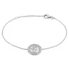 Bracelet Shaia Argent Blanc