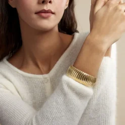 Bracelet Sicily Acier Doré