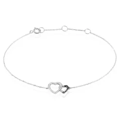 Bracelet Silana Or Blanc Diamant