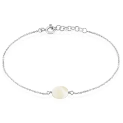 Bracelet Sirene Argent Blanc Nacre