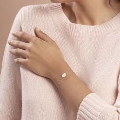 Bracelet Sirene Argent Blanc Nacre