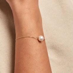 Bracelet Sissy Or Jaune Perle De Culture