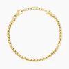 Bracelet Sloane Acier Jaune