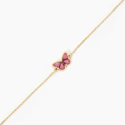 Bracelet Sulivia Papillon Or Jaune