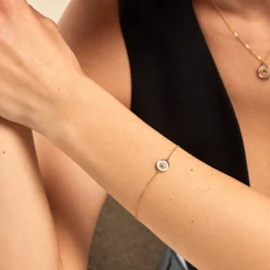 Bracelet Sunlight Or Jaune Nacre