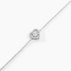 Bracelet Suzon Argent Blanc Oxyde De Zirconium