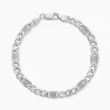 Bracelet Tavio Argent Blanc