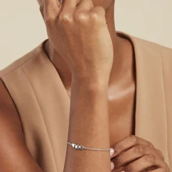 Bracelet Te Amo Argent Blanc