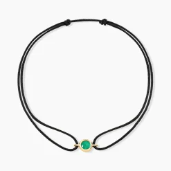 Bracelet Tere Or Jaune Emeraude