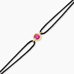 Bracelet Tere Or Jaune Rubis