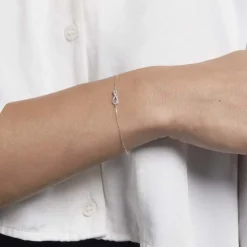 Bracelet Theanna Or Blanc Diamant