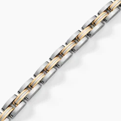 Bracelet Tom Acier Bicolore