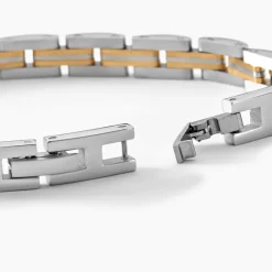 Bracelet Tom Acier Bicolore