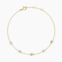 Bracelet Veasna Or Jaune Topaze