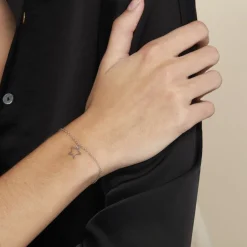 Bracelet Velma Argent Blanc