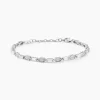 Bracelet Versailles Argent Blanc Oxyde De Zirconium