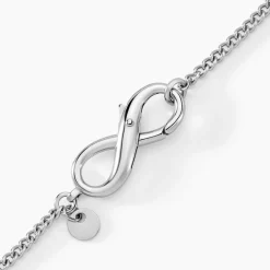 Bracelet Vianette Argent Blanc