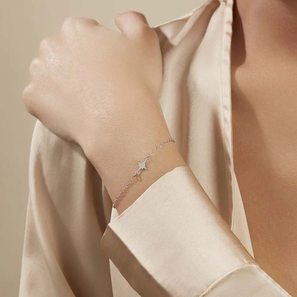 Bracelet Wiem Argent Blanc