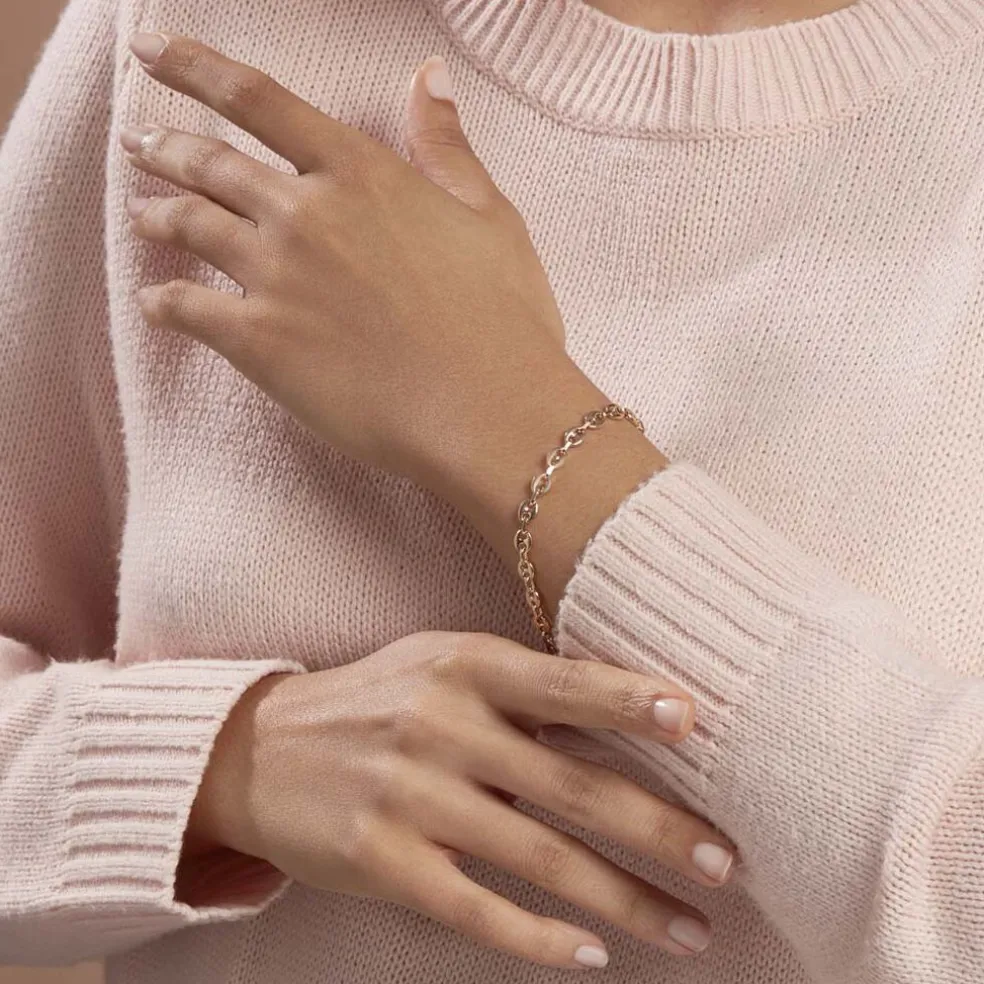 Bracelet William Plaqué Or Jaune