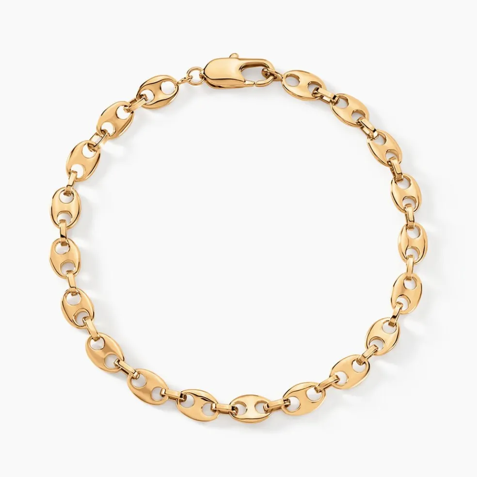 Bracelet William Plaqué Or Jaune