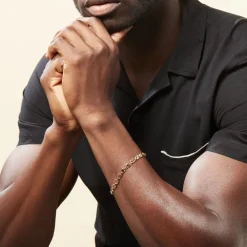 Bracelet William Plaqué Or Jaune