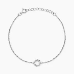 Bracelet Winona Argent Blanc