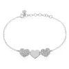 Bracelet Yrina Argent Blanc