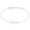 Bracelet Yuki Argent Blanc