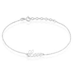 Bracelet Yuki Argent Blanc