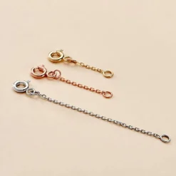 Chainette De Rallonge  Or Jaune