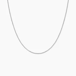 Chaîne Alyze Argent Blanc