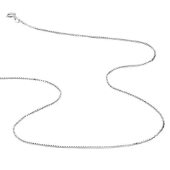 Chaîne Alyze Argent Blanc