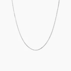 Chaîne Alyze Argent Blanc