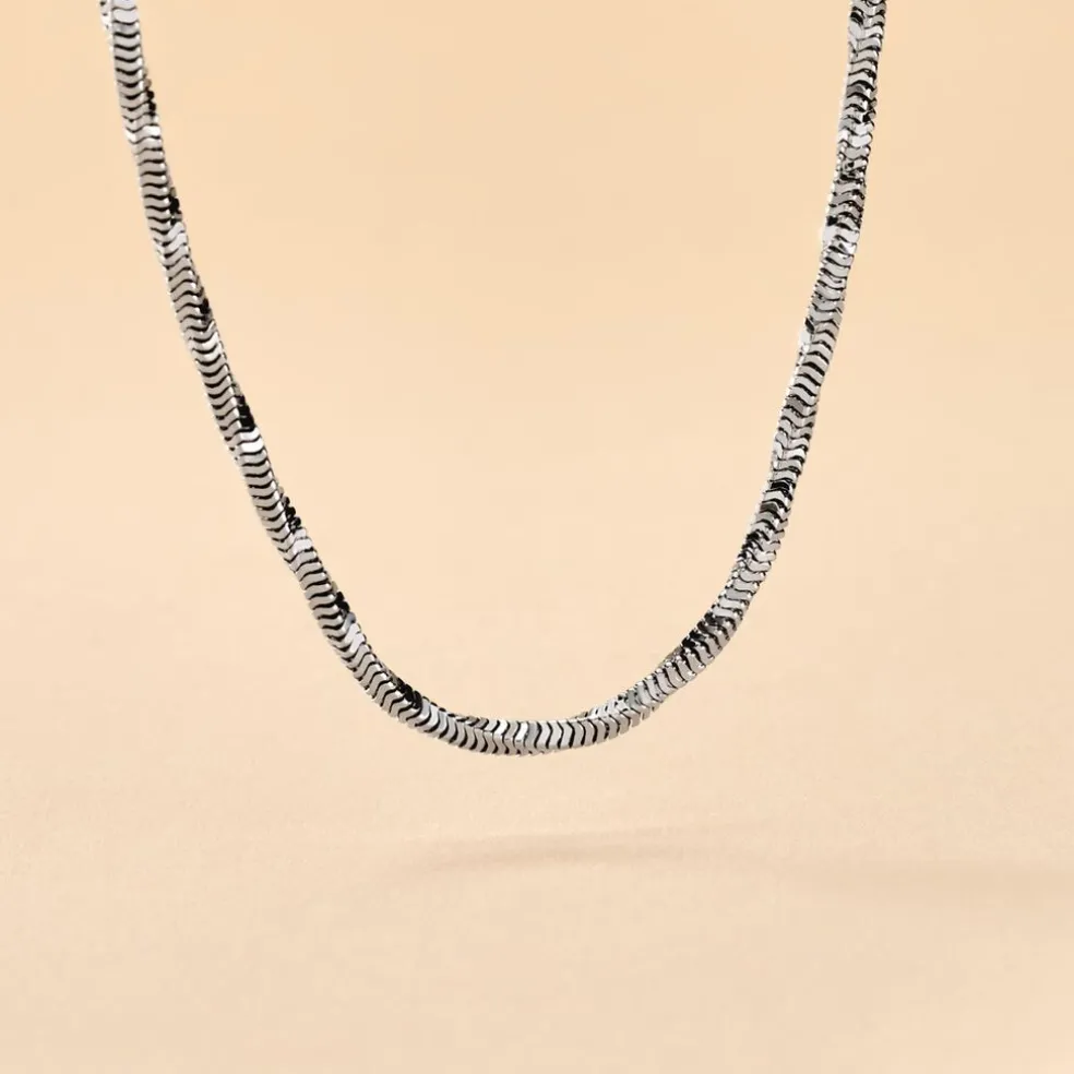 Chaîne Azul Argent Blanc