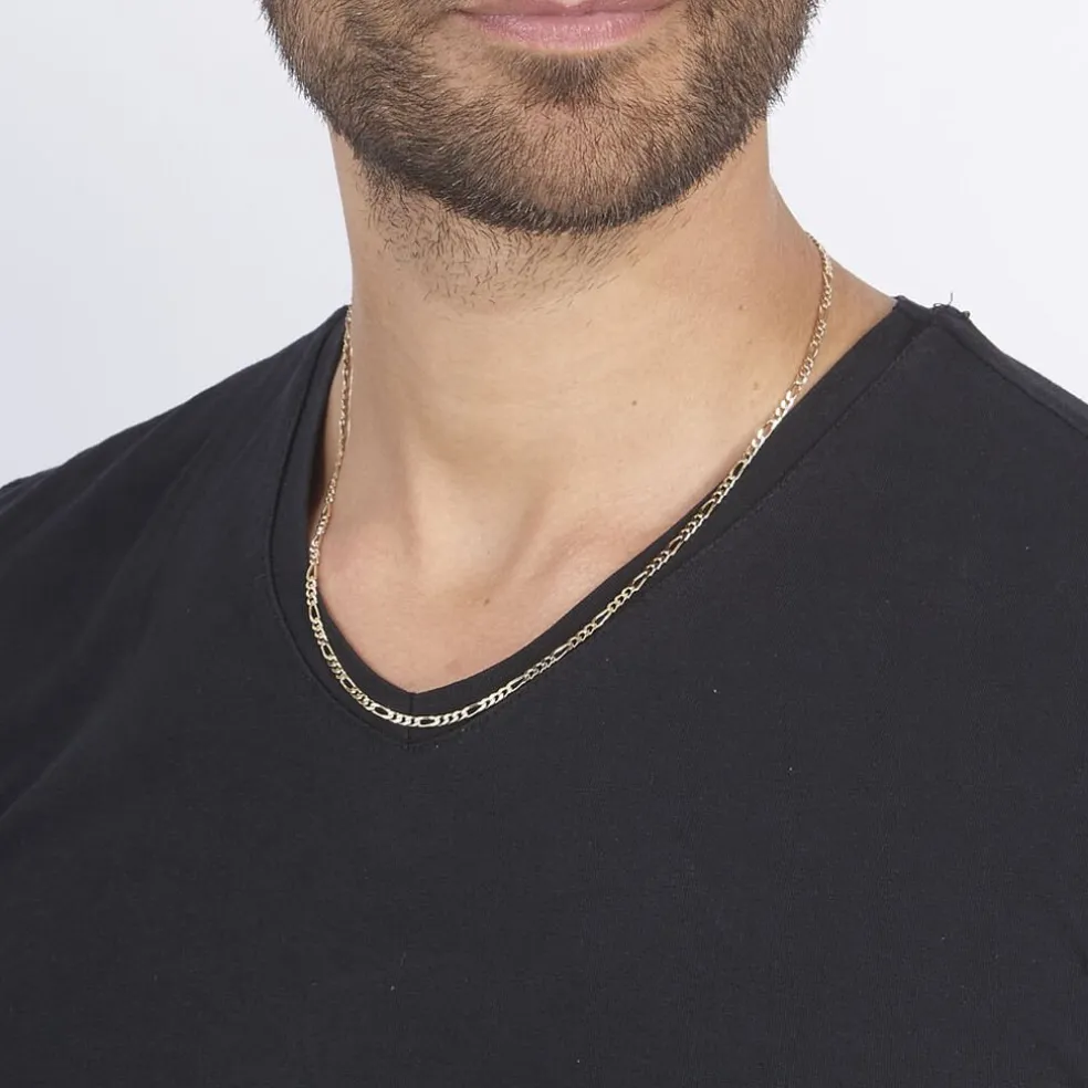 Chaîne Bixente Plaqué Or Jaune