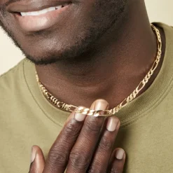 Chaîne Bixente Plaqué Or Jaune