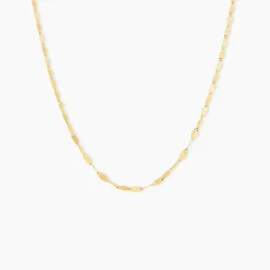Chaîne Camelie Maille Lumina Or Jaune