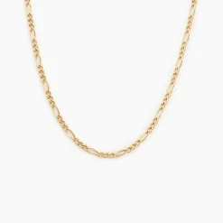 Chaîne Cameo Maille Alternee 1/3 Or Jaune