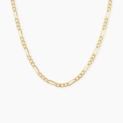 Chaîne Cameo Maille Alternee 1/3 Or Jaune